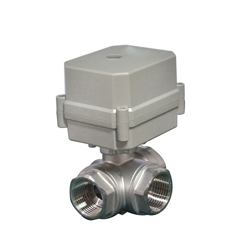 HK62-S-T Stainless Steel 3-Way Motorized Ball Valve